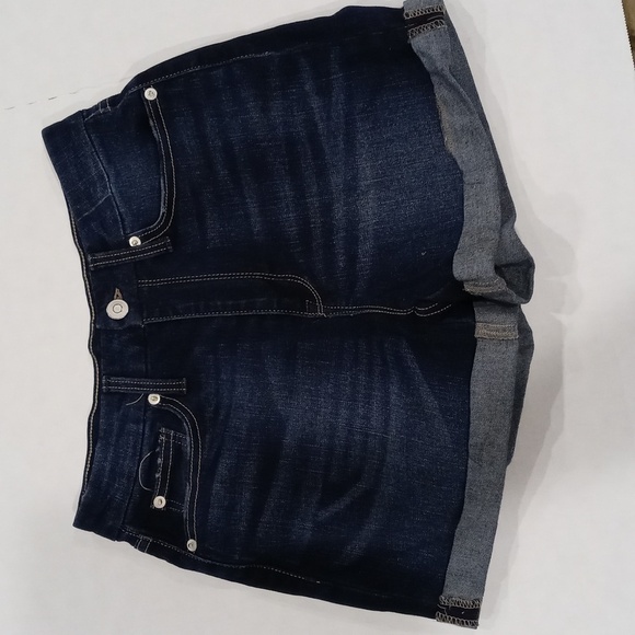 No Boundaries blue jean shorts size 7 cotton polyester blend - Picture 1 of 4
